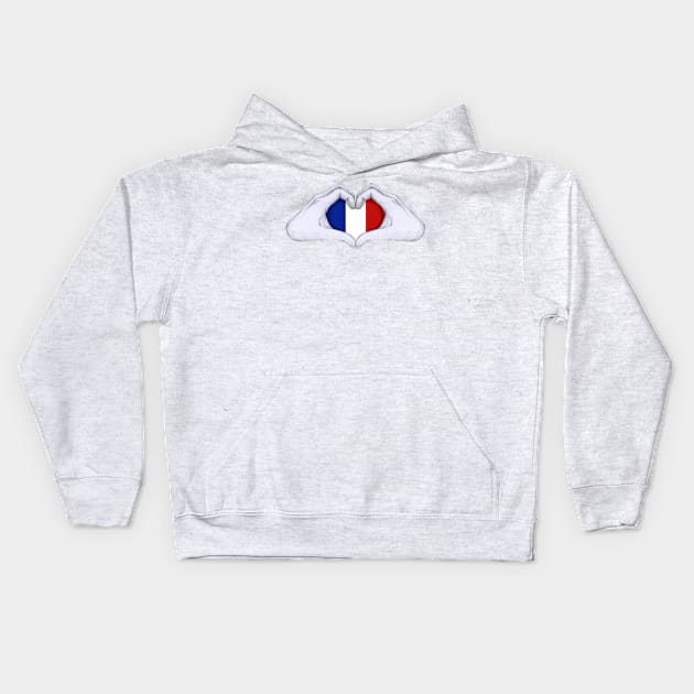 France Kids Hoodie by redmay